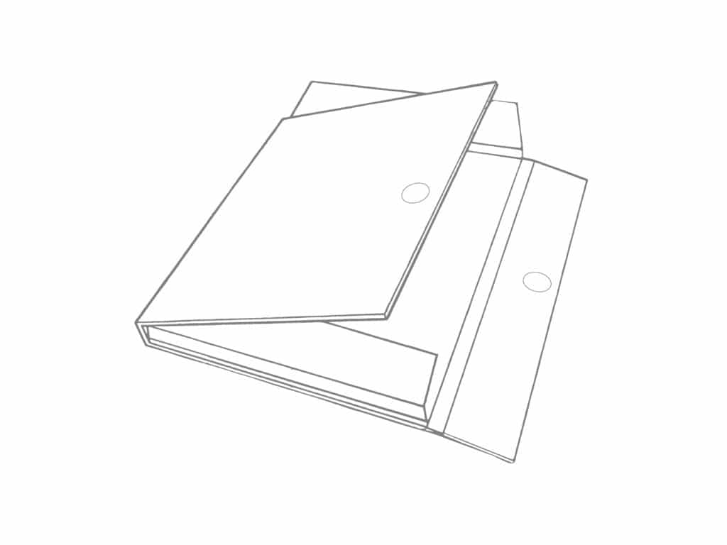Custom Folio With Closing Panels