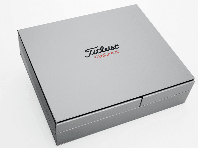 Custom Presentation Ring Binder Box Style Custom Sales Kit for Titliest