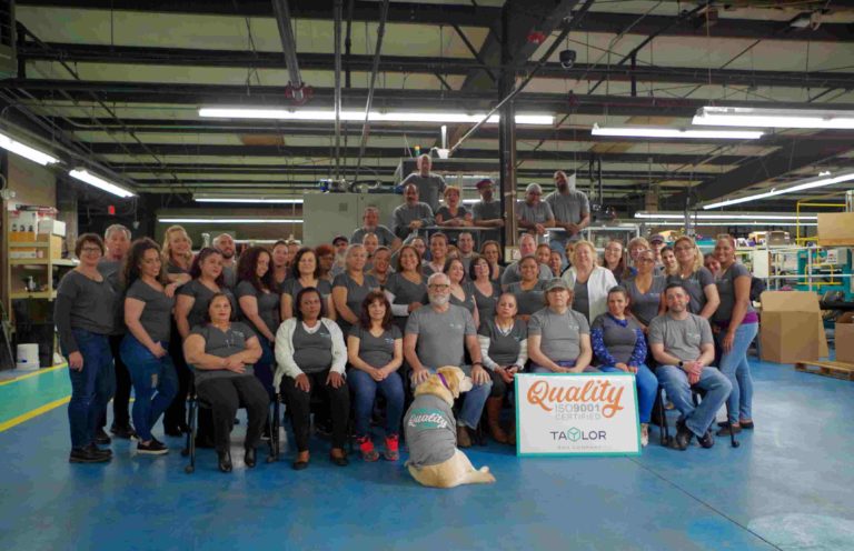 employees of taylor box company, rigid box manufacturing, iso certification