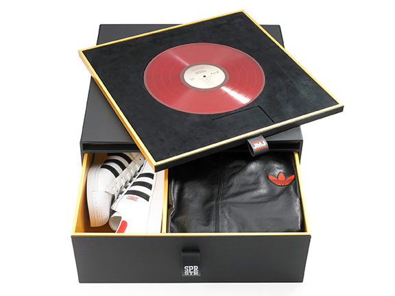 RUN DMC “Rock Box” Influencer Kit Packaging for Adidas